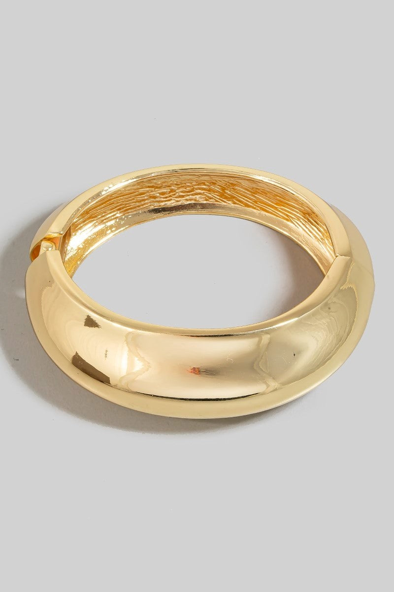 Hinge Dome Bangle - Blackbird Boutique