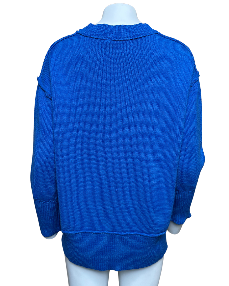 Ina Sweater in Cobalt - Blackbird Boutique