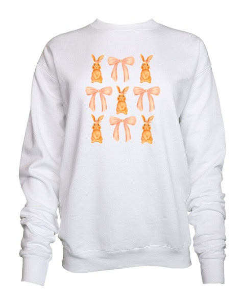 Bunnies and Bows Graphic Shirt - Blackbird Boutique