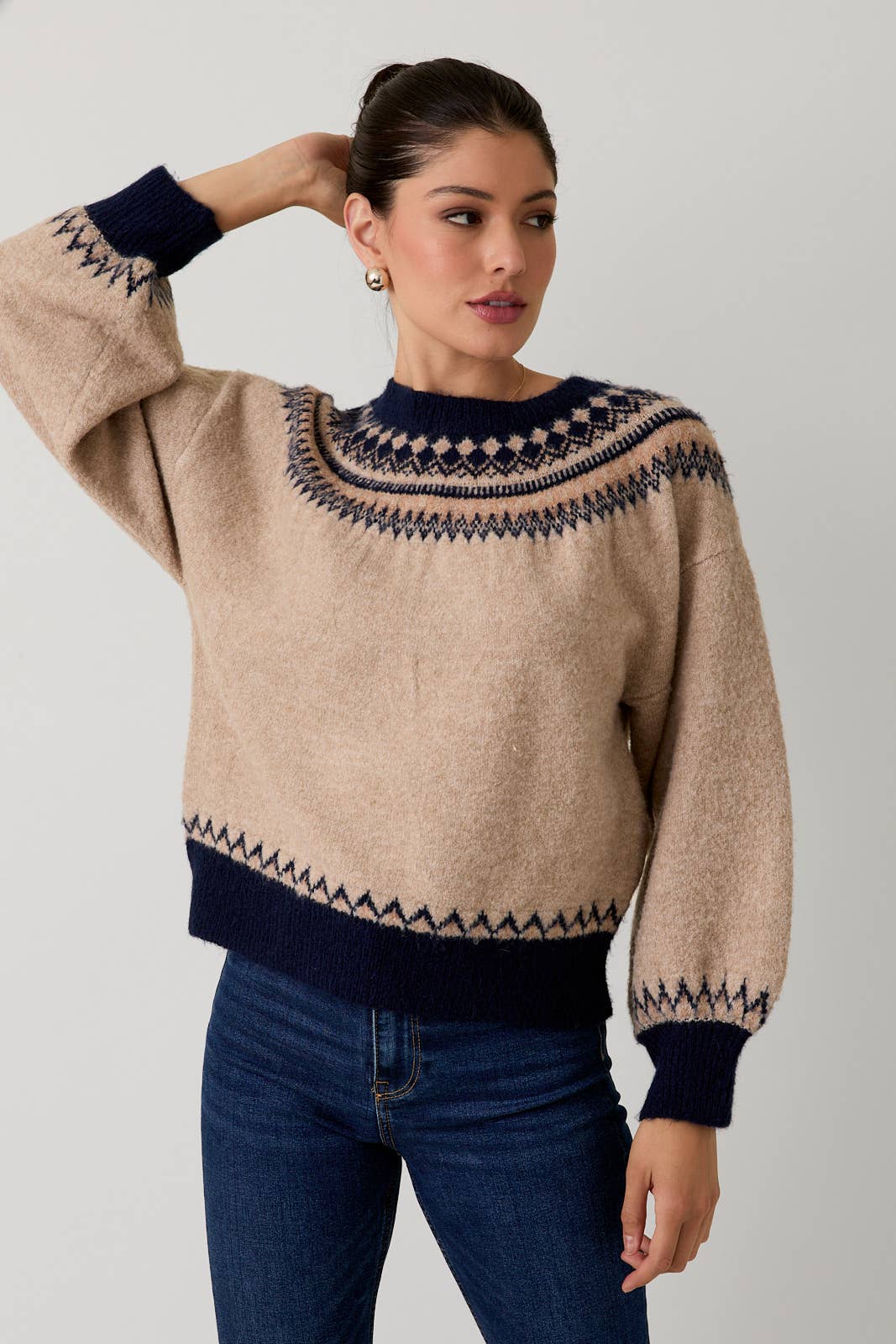 Nordic Pattern Sweater
