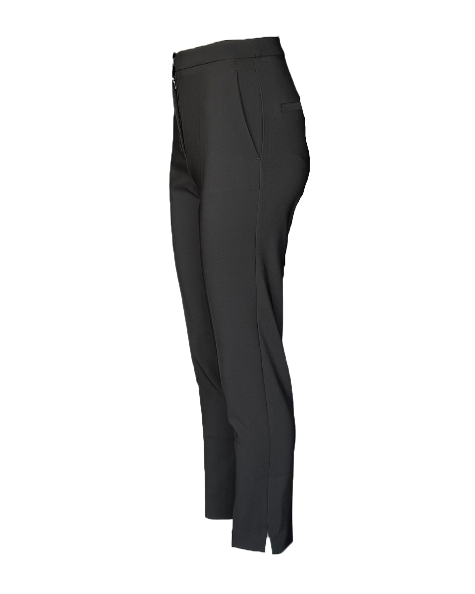 Woven Solid Ankle Pants - Blackbird Boutique