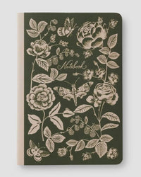 Rifle Paper Co. Set of 3 English Rose Notebooks - Blackbird Boutique