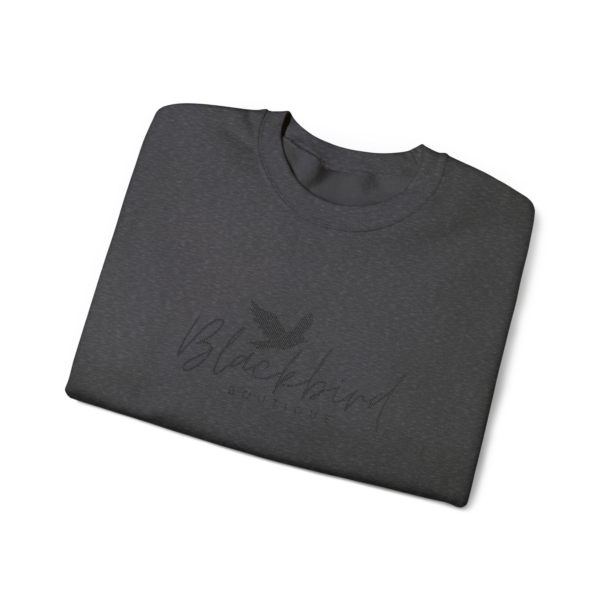 {ONLINE ONLY} Embroidered Blackbird Logo Crewneck Sweatshirt