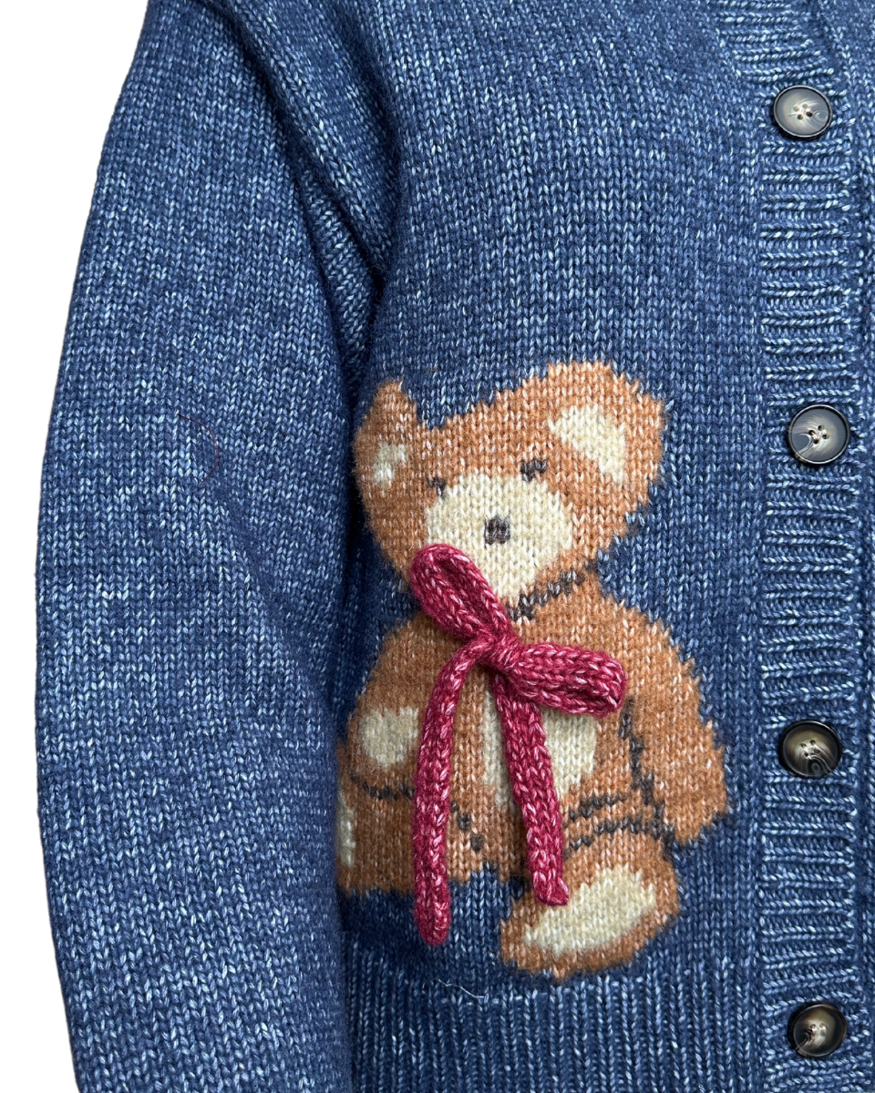 Teddy Bear Cardigan - Blackbird Boutique