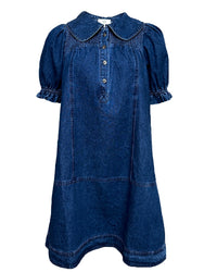 Denim Dress In Dark Denim