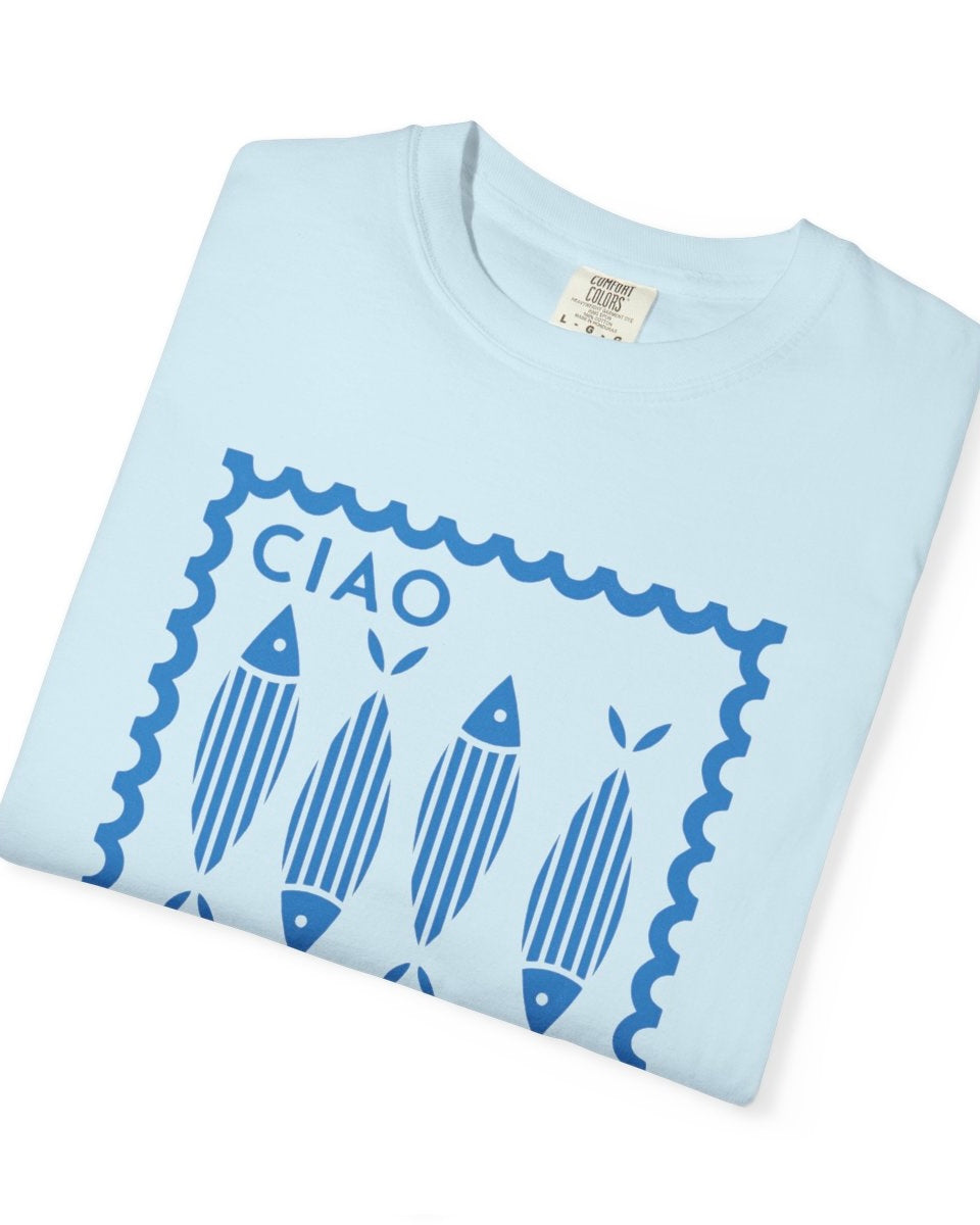 Ciao Sardines Comfort Colors Tee - Blackbird Boutique