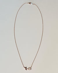 Dainty Tulip Pendant Necklace - Blackbird Boutique