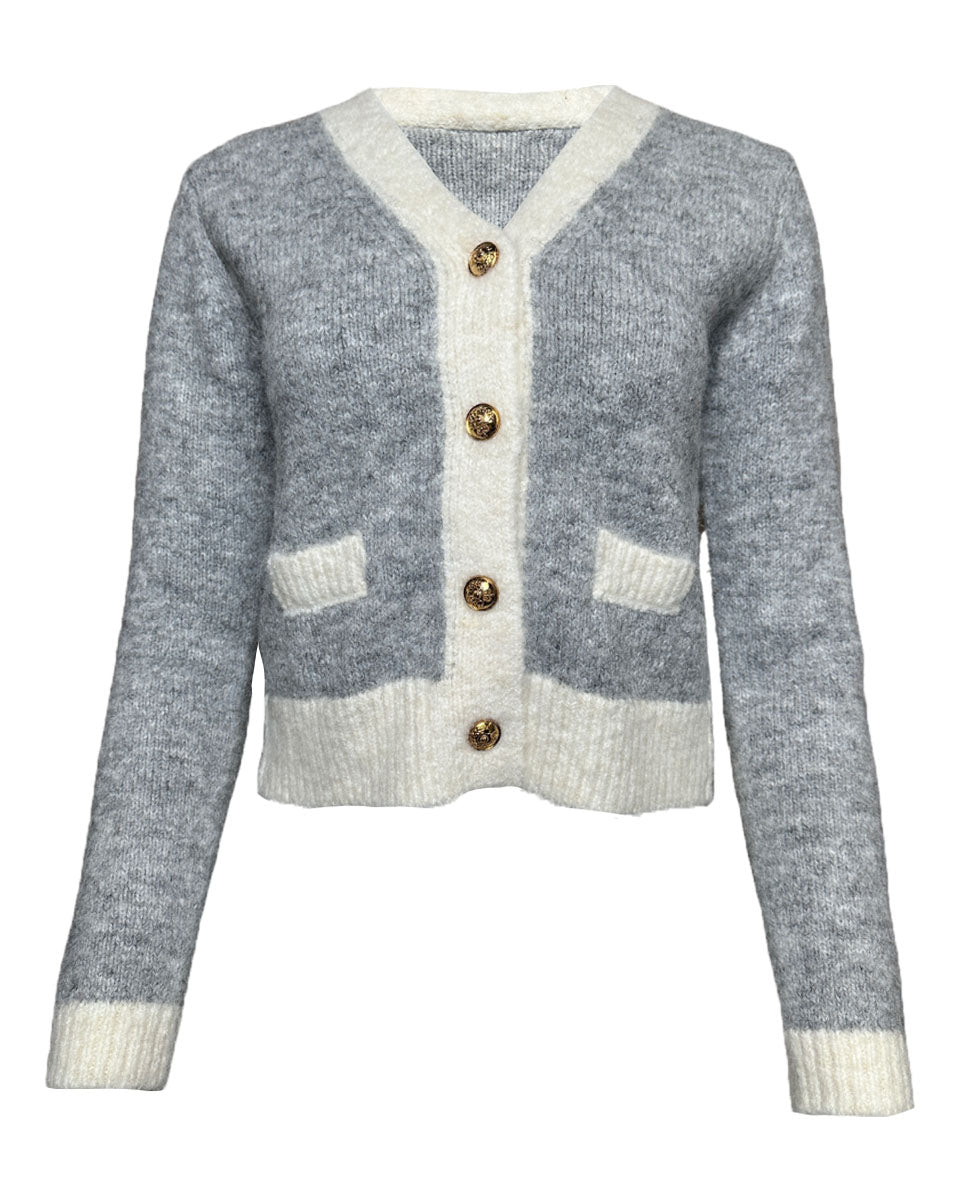 Cozy Cardigan in Gray - Blackbird Boutique