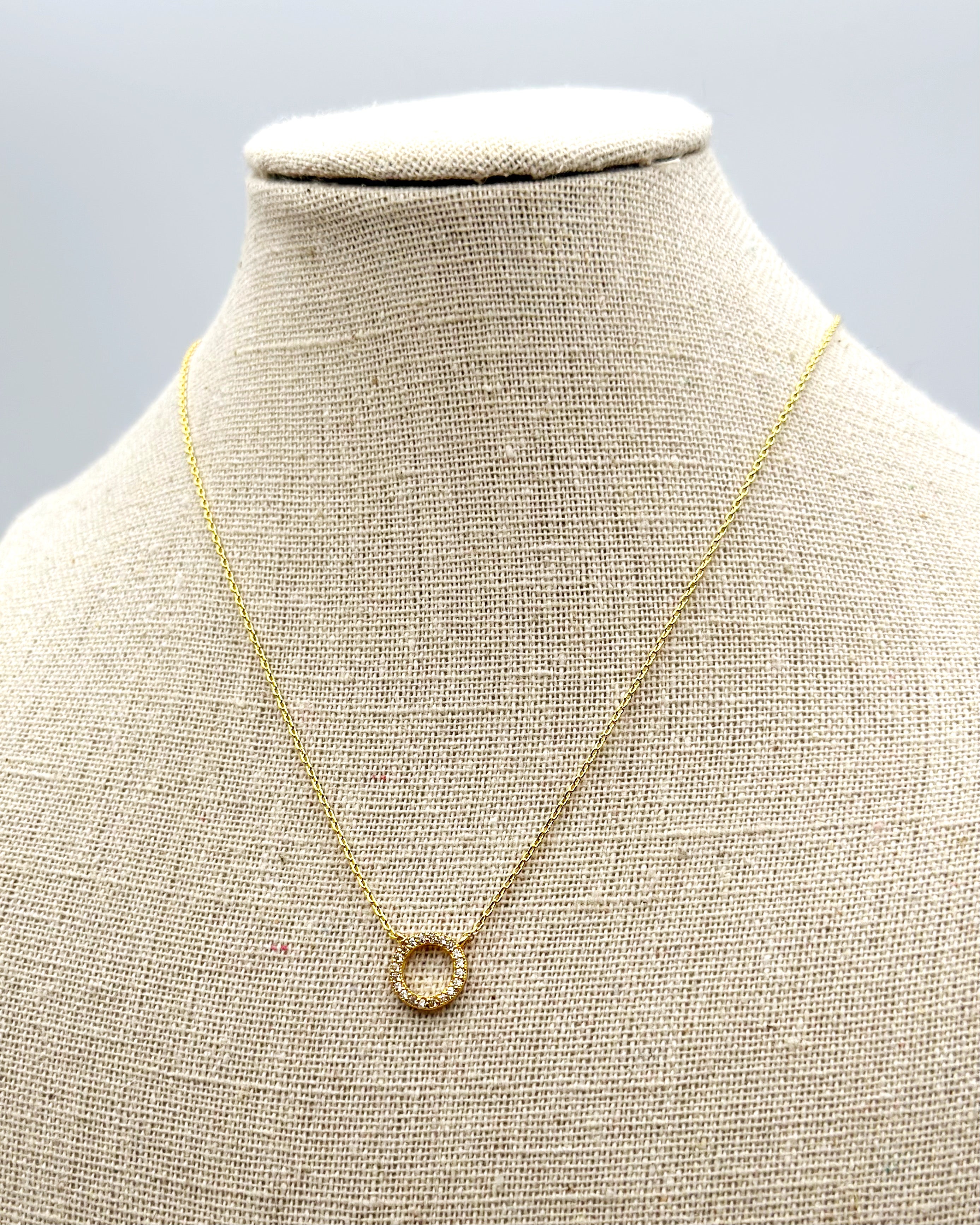 Ring Charm Collar Necklace - Blackbird Boutique