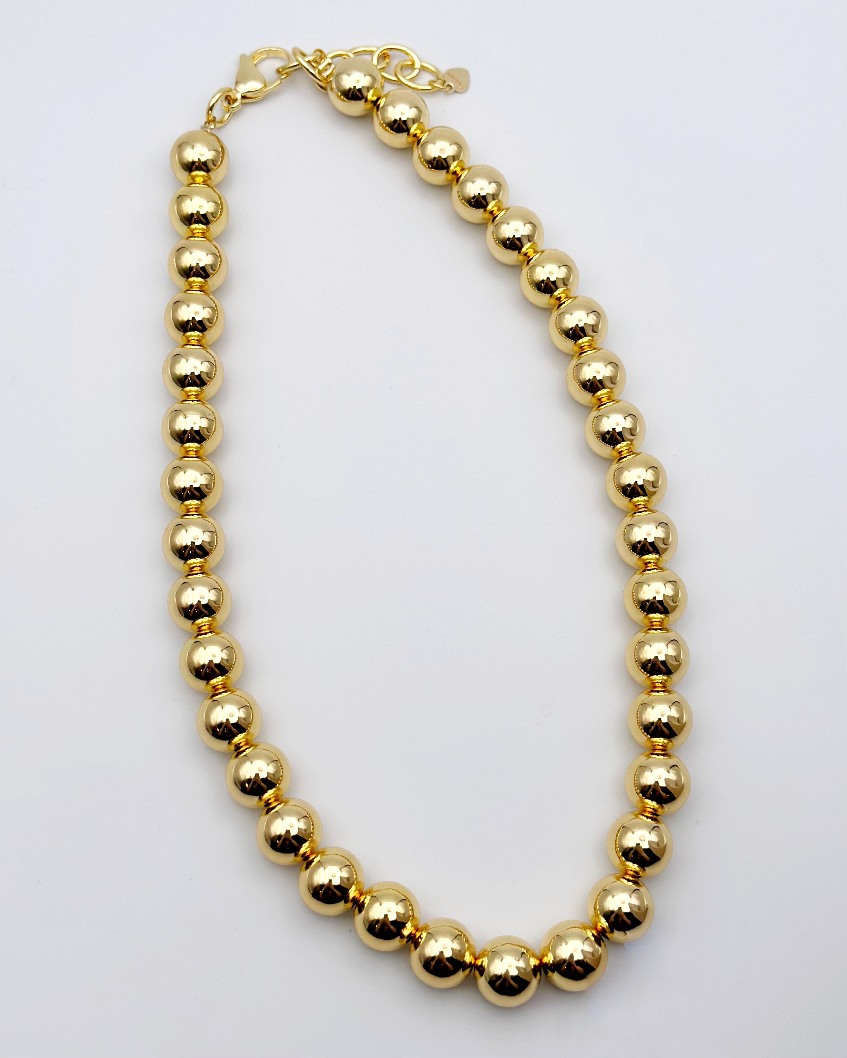 Golden Sphere Necklace - Blackbird Boutique