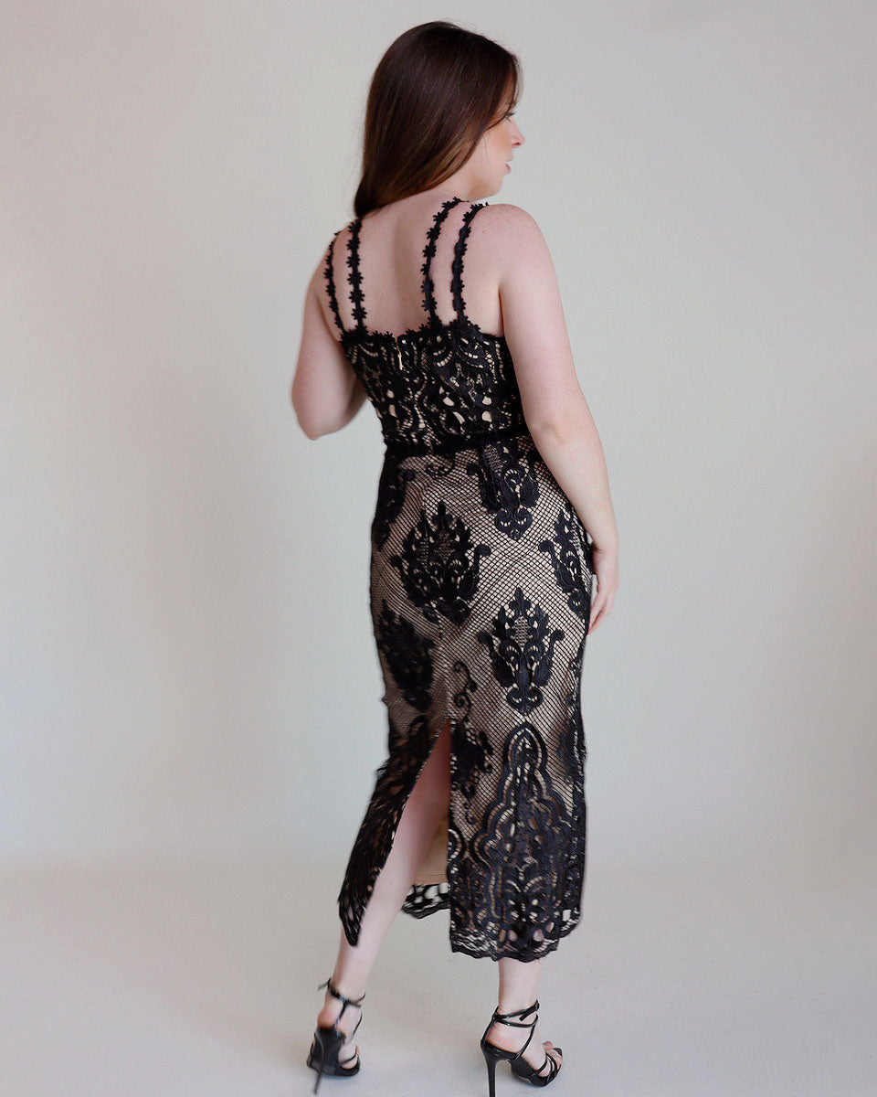 Vivienne Lace Dress - Blackbird Boutique
