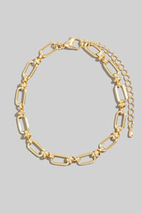 Oval Chain Link Bracelet - Blackbird Boutique