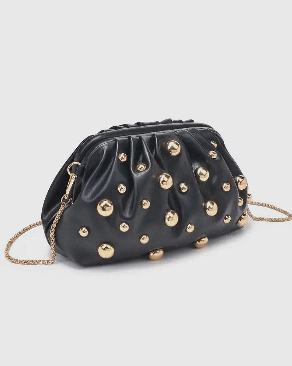 URBAN EXPRESSIONS Carey Studded Clutch - Blackbird Boutique