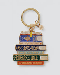 Rifle Paper Co. Book Club Enamel Keychain - Blackbird Boutique