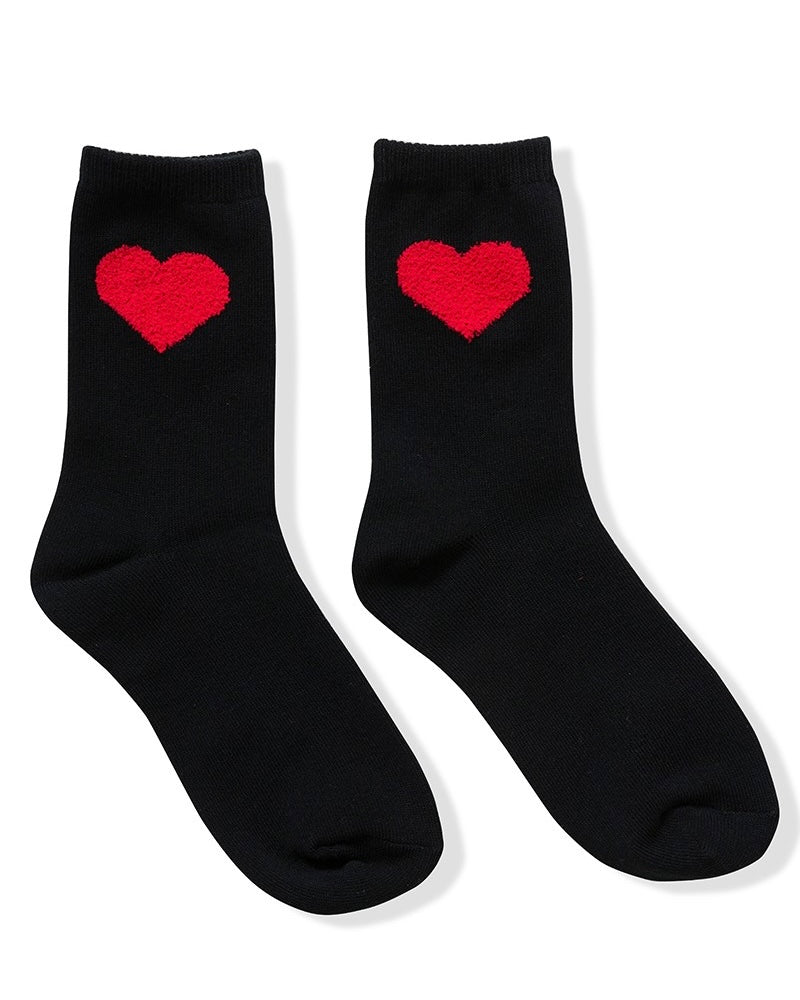 Red Heart Crew Socks