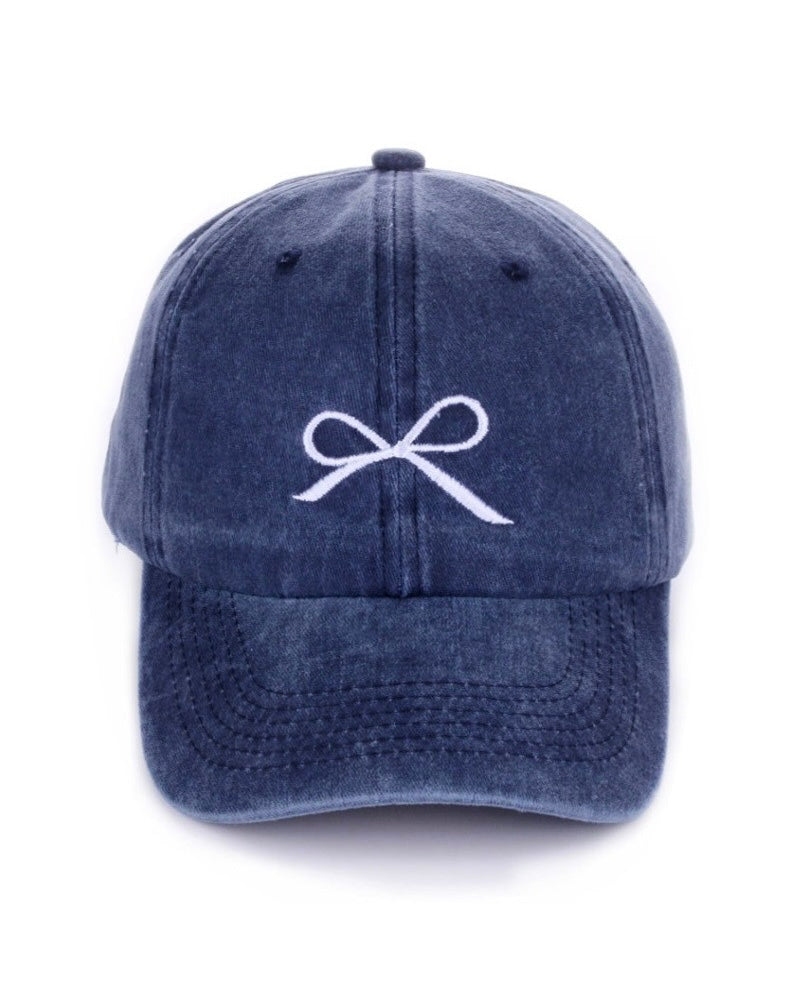 Ribbon Bow Cap