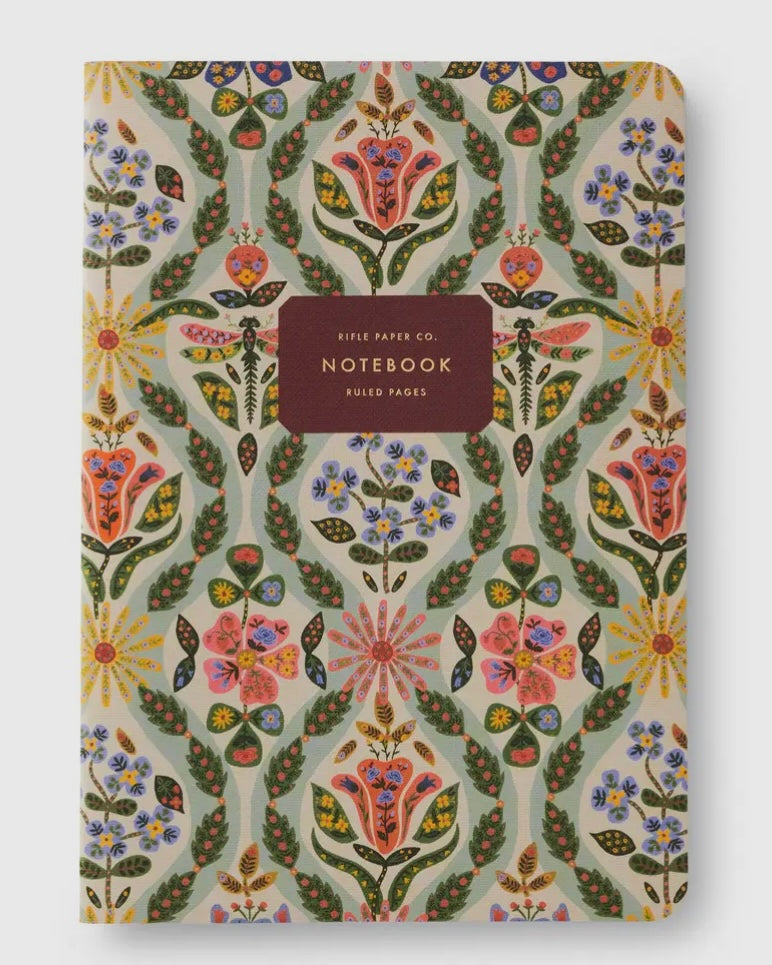 Rifle Paper Co. Set of 3 Posy Notebooks - Blackbird Boutique