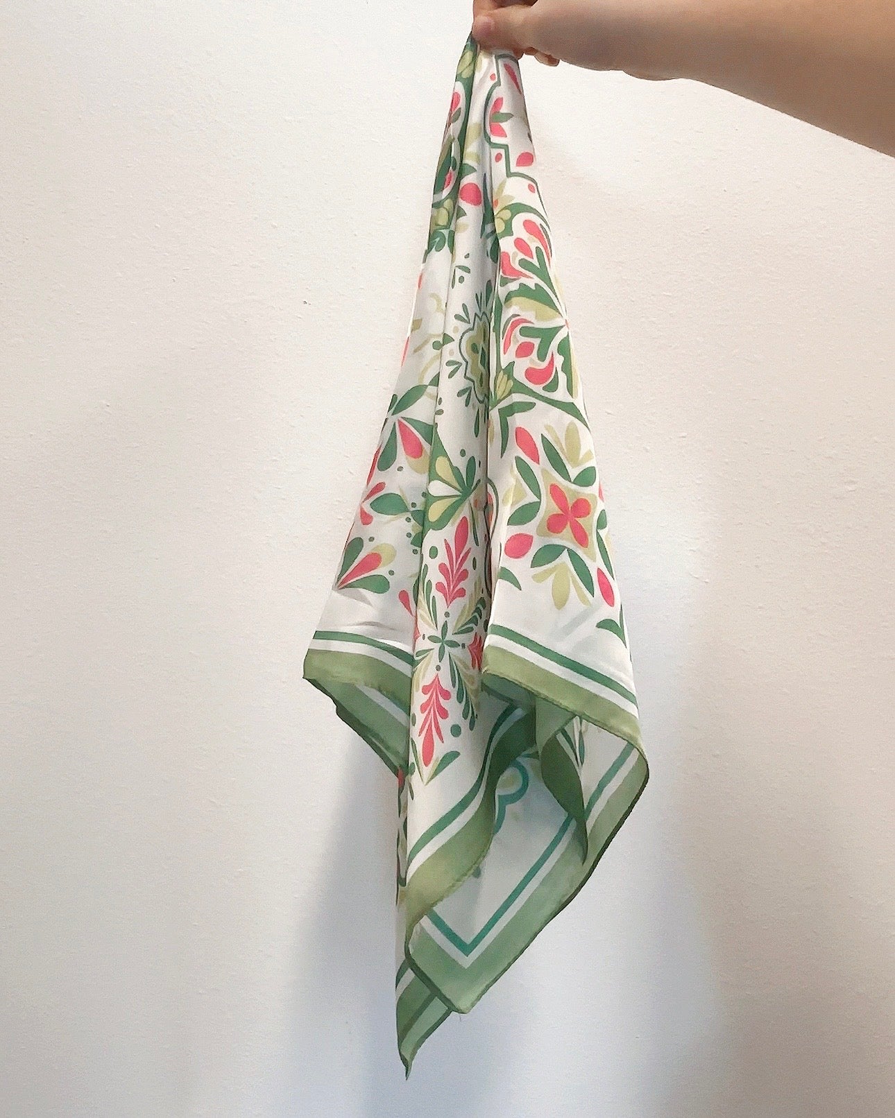 Spring Floral Scarf - Blackbird Boutique