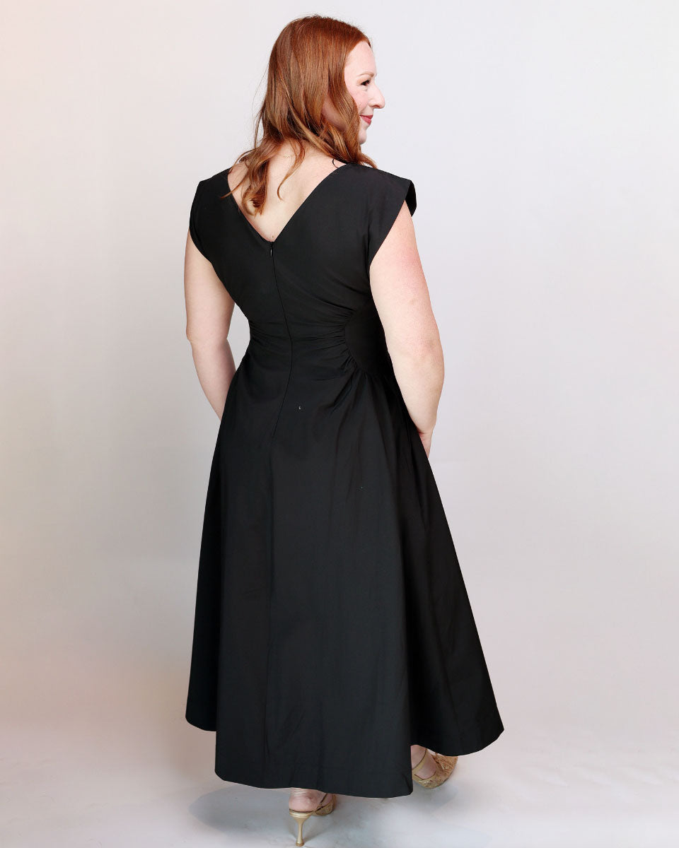Lyla Ruched Waist Midi Dress