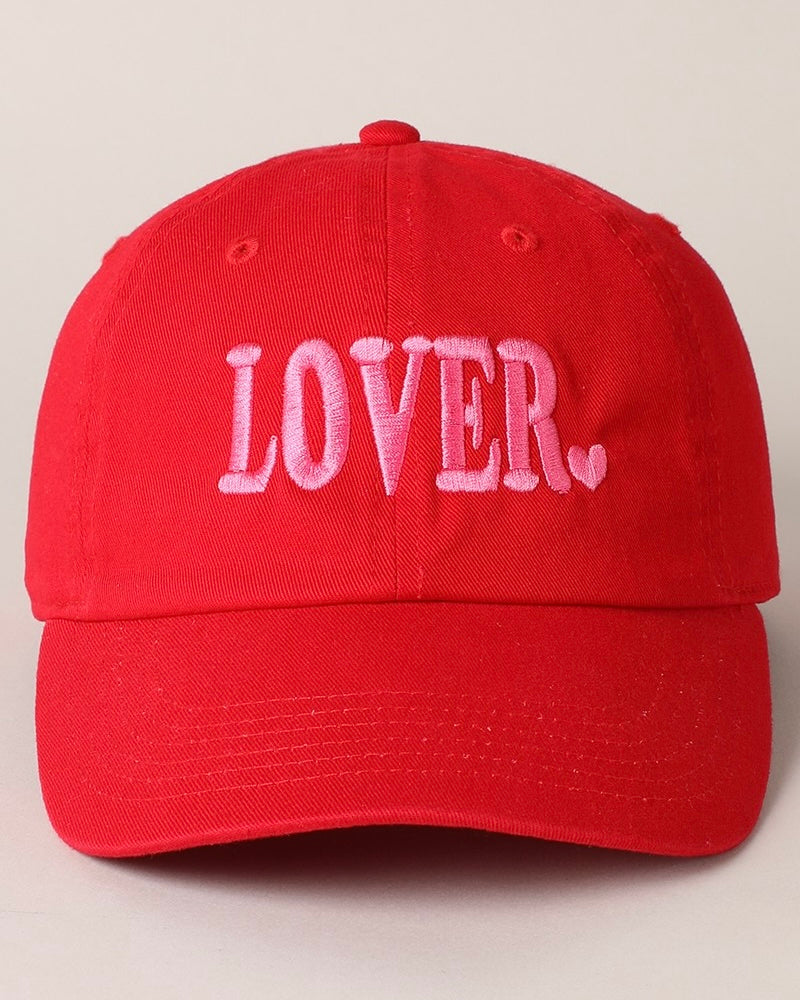 Lover Embroidery Baseball Cap