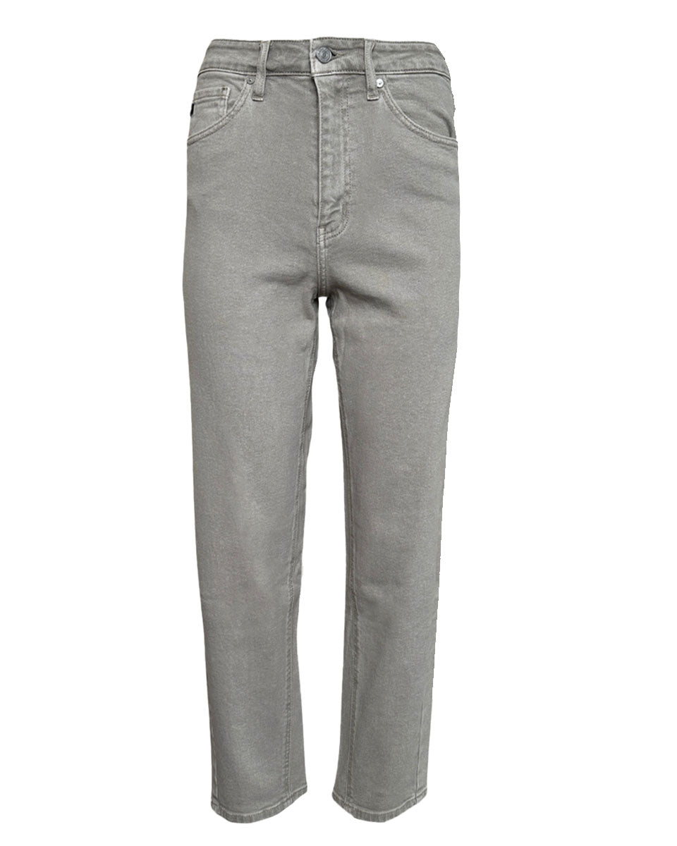 HIGH RISE SLIM BALLOON FIT - GRAY