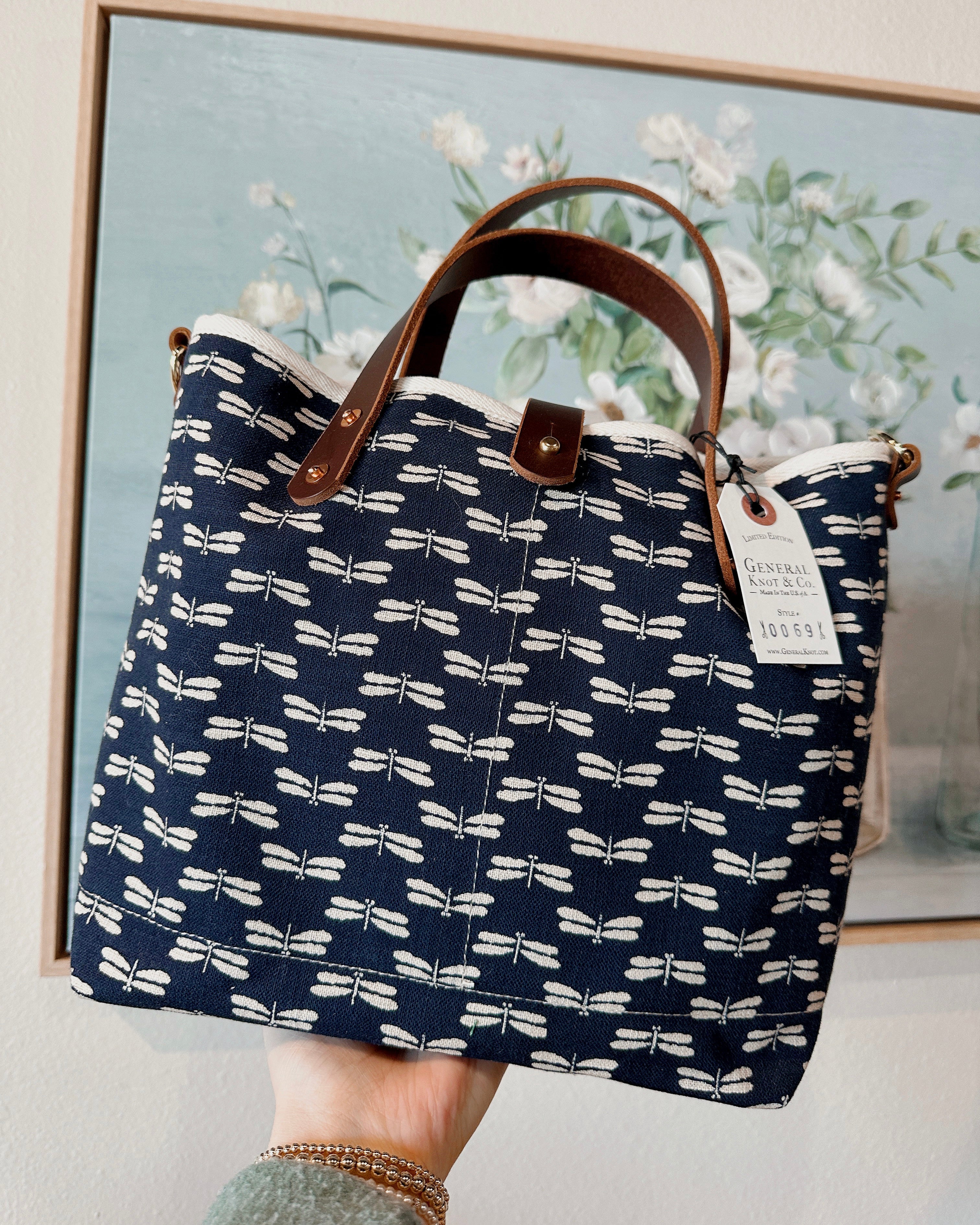 Dragonfly Mini Tote - Blackbird Boutique