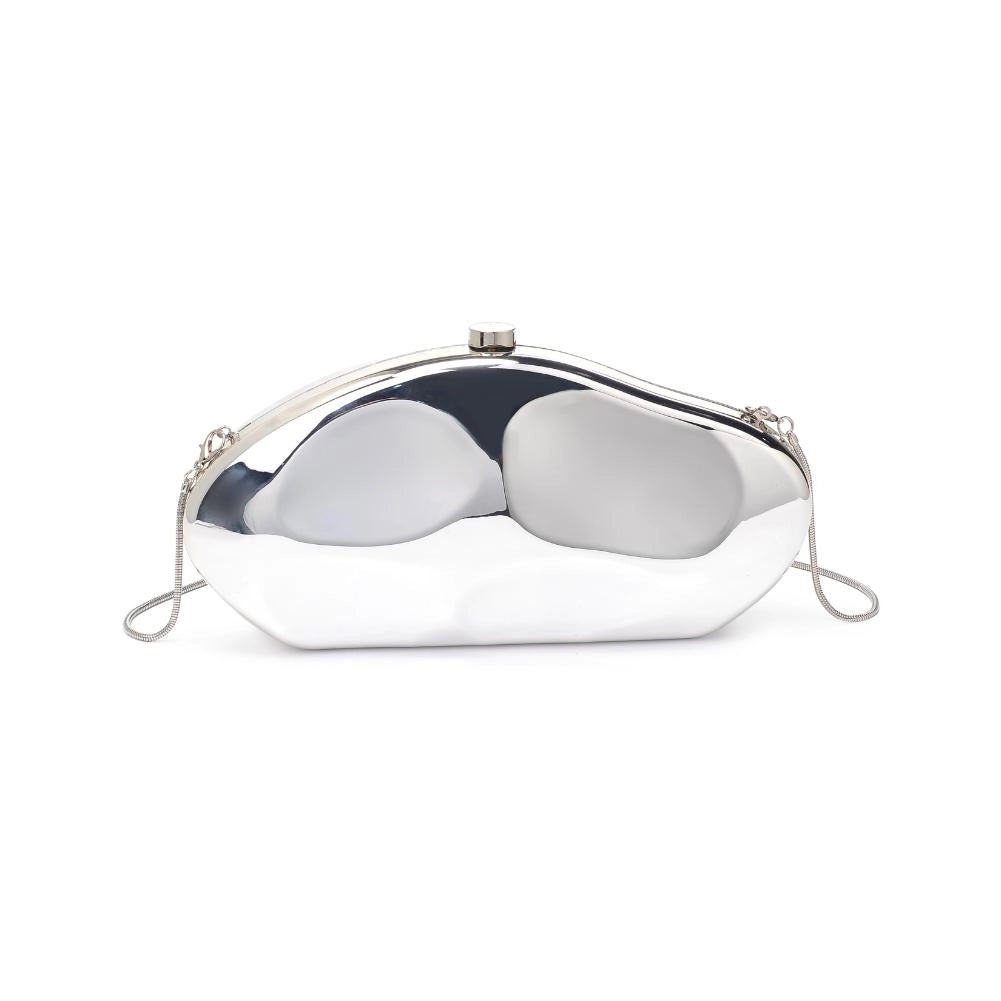 Marly Evening Bag in Silver - Blackbird Boutique