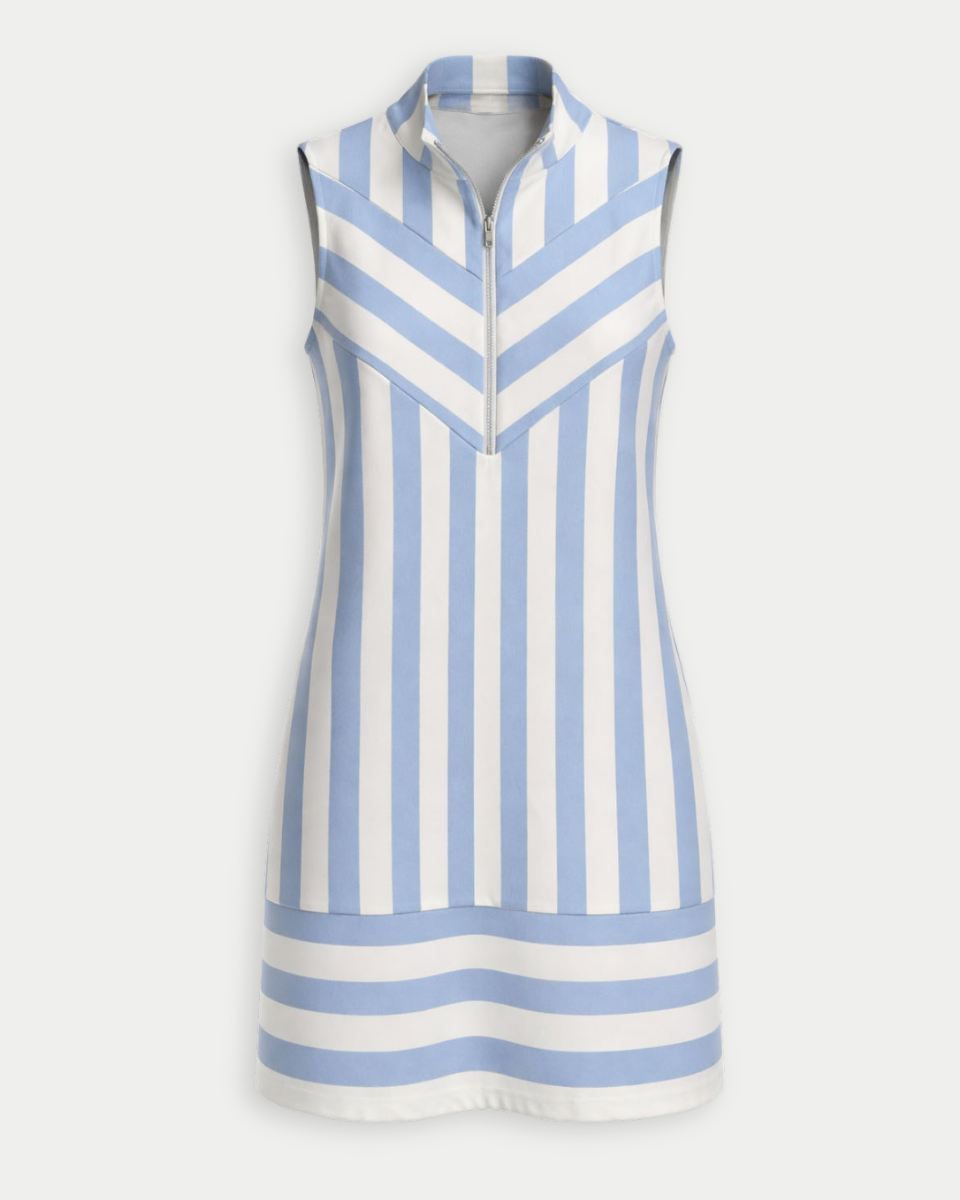 Lizzy Striped Mini Dress