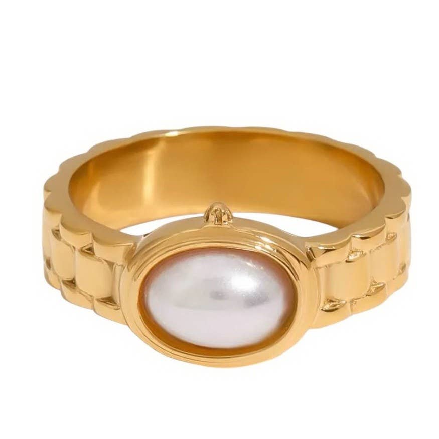 18K STAINLESS STEEL TARNISH FREE  RINGS - Blackbird Boutique