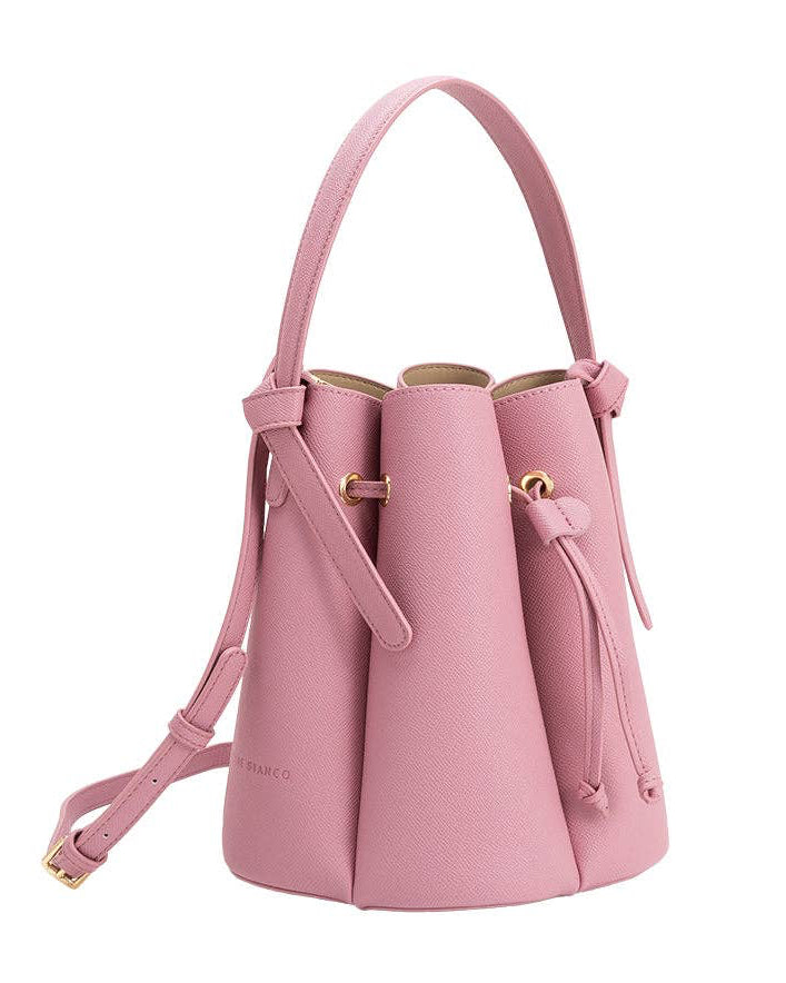 MELIE BIANCO Laguna Mauve Recycled Vegan Leather Top Handle Bag