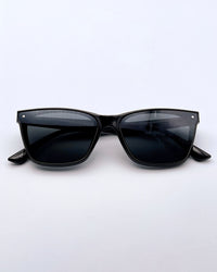 Black Square Frame Sunglasses - Blackbird Boutique