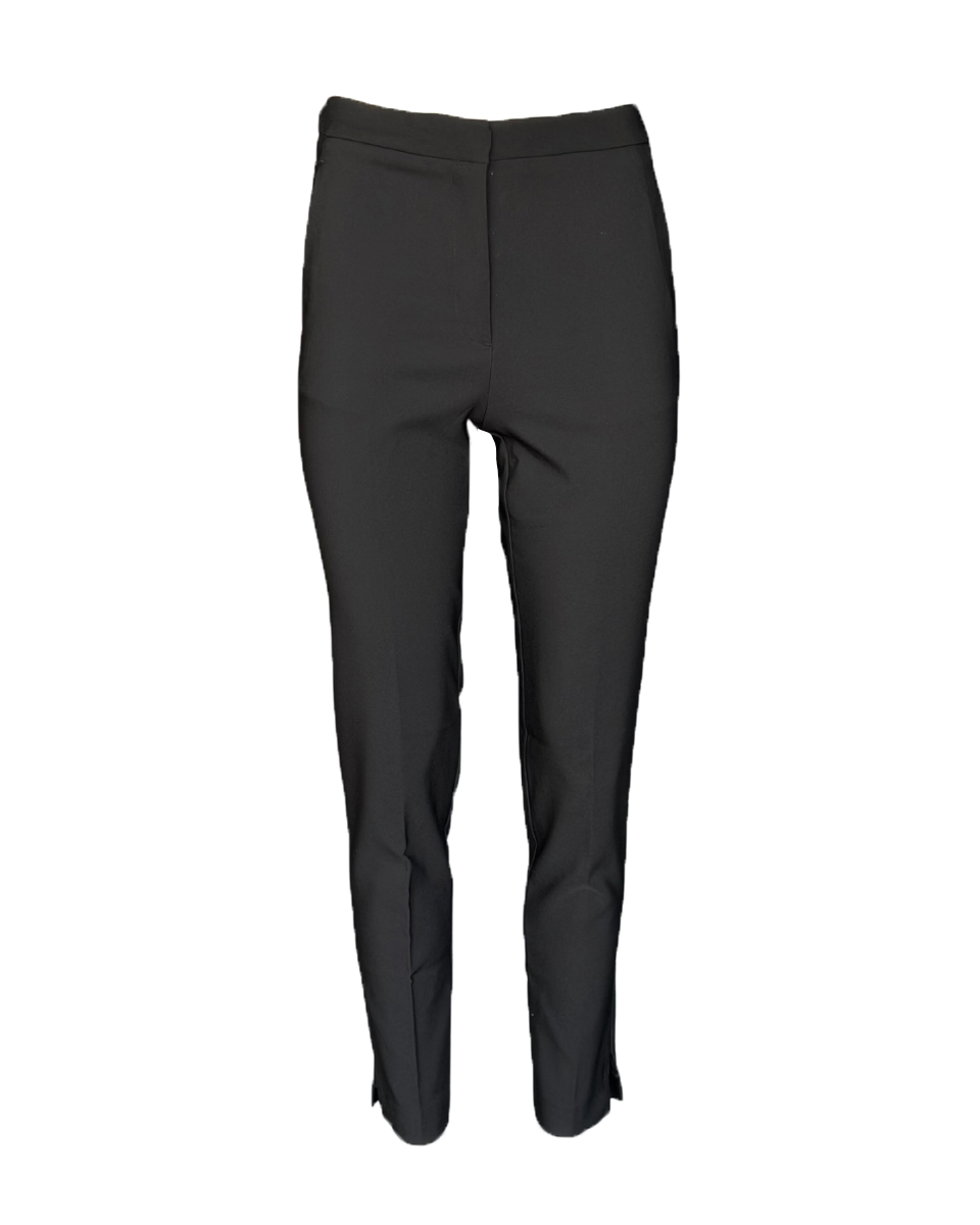 Woven Solid Ankle Pants - Blackbird Boutique