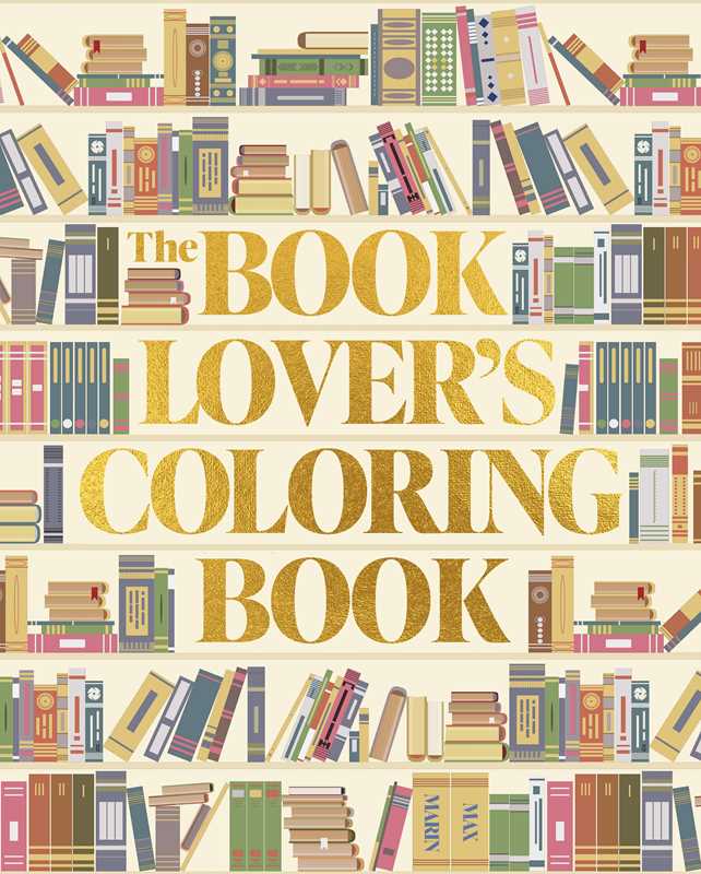 The Book Lover's Coloring Book