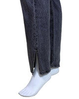 High Rise Side Slit Straight Leg Jeans - Blackbird Boutique