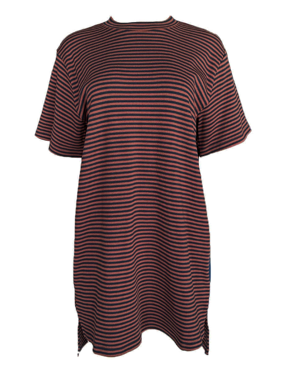 Striped T-Shirt Dress - Blackbird Boutique