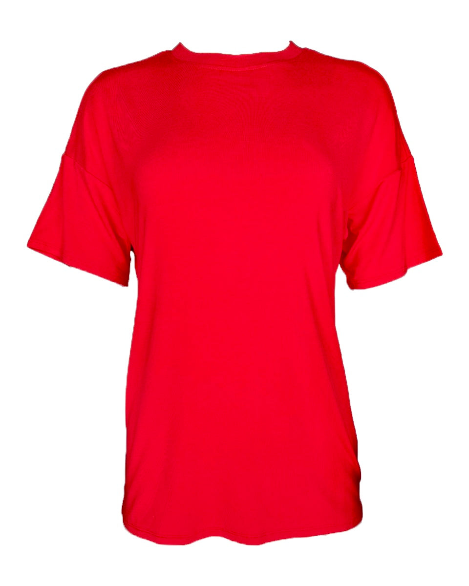 Everyday Short Sleeve Jersey Knit T-Shirt - Blackbird Boutique