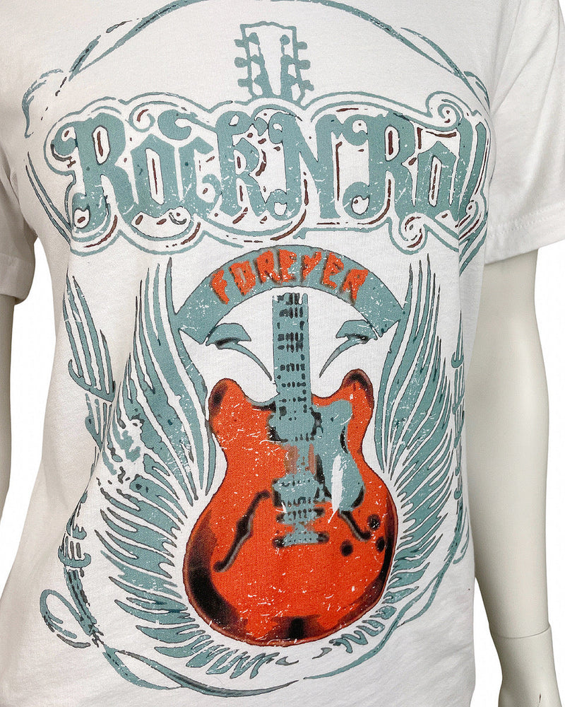 Rock 'N' Roll Forever Graphic T-Shirt - Blackbird Boutique
